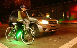 Lichter fietsen